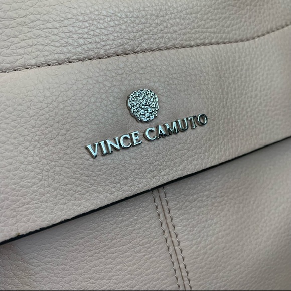 Vince Camuto Expandable Dusty Rose Handbag with Shoulder Strap (EUC) - Picture 5 of 13